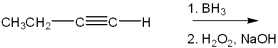 What is the major organic product obtained from the following reaction?   A) butanal B) cis-2-butene C) 2-butanol D) butanone