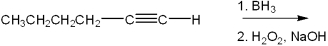 What is the major organic product obtained from the following reaction?   A) 2-hexanone B) hexanal C) 2-hexanol D) cis-2-hexene