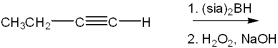 What is the major organic product obtained from the following reaction?   A) butanal B) cis-2-butene C) 2-butanol D) butanone