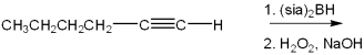 What is the major organic product obtained from the following reaction?   A) 2-hexanone B) hexanal C) 2-hexanol D) cis-2-hexene