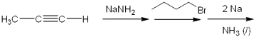 <strong>What is the major organic product obtained from the following series of reactions? </strong> A)(Z)-2-heptene B)(E)-2-heptene C)1-heptene D)heptane