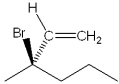 What is the IUPAC name of the following compound?   A) (R) -2-bromo-2-vinylpentane B) (S) -2-bromo-2-vinylpentane C) (S) -3-bromo-3-propyl-1-butene D) (R) -3-bromo-3-methyl-1-hexene