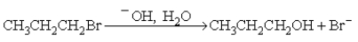 Consider the pair of reactions below to answer the following question(s). a.    or b.   -In the reactions a and b if concentration of OH<sup>-</sup> and SH<sup>-</sup>, respectively, were doubled, the rate of the reactions would ___________.
