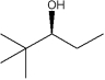 What is the IUPAC name of the following compound?   A) (R) -2,2-dimethyl-3-pentanol B) (S) -2,2-dimethyl-3-pentanol C) 1-tert-butyl-1-propanol D) (S) -4,4-dimethyl-3-pentanol