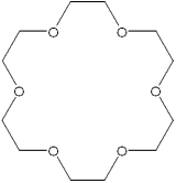 What is the name of the following compound?   A) 6-crown-12 B) 12-crown-6 C) 18-crown-12 D) 18-crown-6