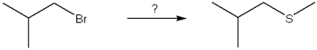 What would be the best choice of reagent(s)  to perform the following transformation?   A) CH<sub>3</sub><sup>-</sup>Na<sup>+</sup> B) CH<sub>3</sub>SH, H<sub>2</sub>SO<sub>4</sub> C) CH<sub>3</sub>OH, Na<sub>2</sub>S D) CH<sub>3</sub>I, H<sub>2</sub>SO<sub>4</sub>