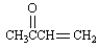 In an aldol reaction the following substance could be produced by the reaction of acetone (propanone) and _______________. Enter the name of the substance.  