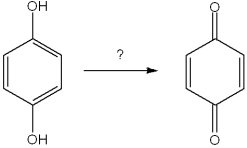 What is the best choice of reagent to achieve the following reaction?   A) H<sub>2</sub>SO<sub>4</sub> B) NaOH, H<sub>2</sub>O C) K<sub>2</sub>Cr<sub>2</sub>O<sub>7</sub>, H<sub>2</sub>SO<sub>4</sub> D) LiAlH<sub>4</sub>