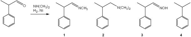 What is the major organic product obtained from the following reaction?   A) 1 B) 2 C) 3 D) 4