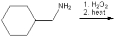 What is the major organic product obtained from the following sequence of reactions?  
