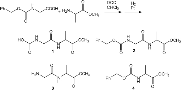 What is the major organic product of the following reaction?   A) 1 B) 2 C) 3 D) 4