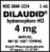 Ordered: Dilaudid 3 mg IM stat for a patient in pain   a. Estimated dose: b. How many mL will you prepare to the nearest hundredth of a mL?