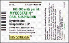 Ordered: Mycostatin (nystatin) oral syrup 200,000 units bid for a 4-month-old infant with thrush (oral candidiasis) SDR for children and infants over 3 months: 250,000 to 500,000 units per day Directions: Place half the dose in either side of the mouth.   a. Is the order within the SDR? b. How many mL will you prepare? c. How many mL will you administer on each side of the mouth?<div style=padding-top: 35px> 