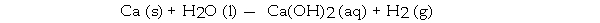 When the following equation is balanced, the coefficient of H<sub>2</sub>O is _ .   A)  4 B)  1 C)  5 D)  3 E)  2