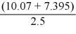 There should be __________ significant figures in the answer to the following computation.   A) 1 B) 2 C) 3 D) 4 E) 5