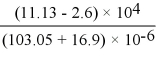 __________ significant figures should be retained in the result of the following calculation.   A) 1 B) 2 C) 3 D) 4 E) 5