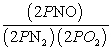 The equilibrium expression for K<sub>p</sub> for the reaction below is __________. N<sub>2</sub> (g) + O<sub>2</sub> (g)    2NO (g)  A)    B)    C)    D)    E) none of the above