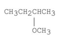 When (S) -2-bromobutane undergoes an S<sub>N</sub>2 reaction with CH<sub>3</sub>O<sup>-</sup>, the product is the compound shown below. What is the configuration of the product?   A)  S only B)  R only C)  both R and S with more R than S D)  both R and S with more S than R E)  equal amounts of R and S
