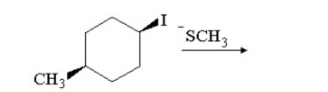 Draw the substitution product of the following reaction:  