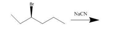 What is the substitution product of the following reaction?  