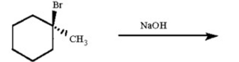 Draw all possible alkene products of the following reaction and circle the major product:  