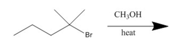 Draw the major product of the following reaction:  