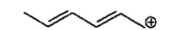 Draw the other two resonance contributors for the following species:  