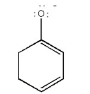 Draw the resonance contributors for the following species:  