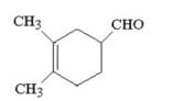 What diene and dienophile will react to form the product shown below?  