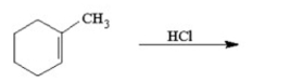 Draw the major product of the following reaction:  