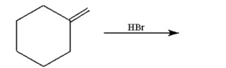 Draw the major product of the following reaction:  