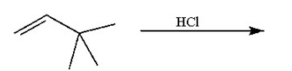 Draw the major product of the following reaction:  