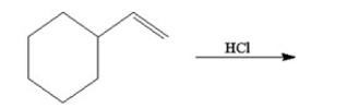 Draw the major product of the following reaction:  