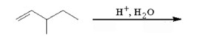 Draw the major product of the following reaction:  