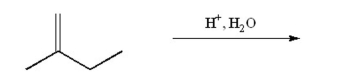 Draw the major product of the following reaction:  