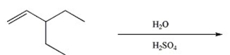 Draw the major product of the following reaction:  