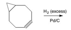 Draw the major product of the following reaction:  