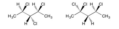 What is the relationship between the compounds shown below?   A)  identical B)  conformational isomers C)  constitutional isomers D)  stereoisomers E)  none of the above