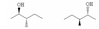 Which of the following terms describes the pair of compounds shown below: enantiomers, diastereomers, or the same compound?  