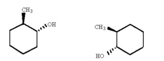 Which of the following terms describes the pair of compounds shown below: enantiomers, diastereomers, or the same compound?  