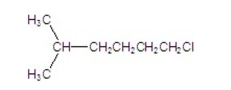 What is the common name of the following compound?   A)  heptyl chloride B)  sec-heptyl chloride C)  isoheptyl chloride D)  tert-heptyl chloride E)  n-heptyl chloride