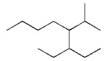 Name the alkane shown below.  