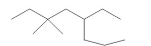 Name the alkane shown below.  