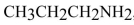 Explain why trimethylamine,   , has a considerably lower boiling point than propylamine   , even though both compounds have the same molecular formula.<div style=padding-top: 35px> 