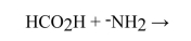 Write the products of the following acid-base reaction:  <div style=padding-top: 35px> 
