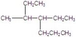 Name the compound.   A) 2-ethyl-3-propylpentane B) 2,3-diethylhexane C) 4-ethyl-5-methylheptane D) 4-methyl-3-ethylheptane E) 4-ethyl-3-methylheptane