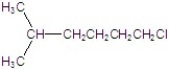 Provide the IUPAC name of the compound.   A) 2-methylheptane B) 1-chloro-5-methylhexane C) 6-chloro-2-methylhexane D) 1,1-dimethyl-5-chloropentane 