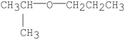 Which of the following is diisopropyl ether? A) CH<sub>3</sub>CH<sub>2</sub>CH<sub>2</sub>-O-CH<sub>2</sub>CH<sub>2</sub>CH<sub>3</sub> B)    C) CH<sub>3</sub>CH<sub>2</sub>CH<sub>2</sub>OCH(CH<sub>3</sub>) <sub>2</sub> D) (CH<sub>3</sub>) <sub>3</sub>COC(CH<sub>3</sub>) <sub>3</sub> E) (CH<sub>3</sub>) <sub>2</sub>CHOCH(CH<sub>3</sub>) <sub>2</sub>