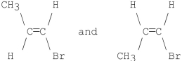 What is the relationship between the following compounds?   A) configurational isomers B) conformational isomers C) constitutional isomers D) structural isomers E) positional isomers