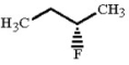 Which of the following statements correctly describes the molecule shown below?   A) It is achiral. B) It is meso. C) Its asymmetric center possesses the R configuration. D) The mirror image of this molecule is its enantiomer. E) The molecule possesses enantiotopic hydrogens.